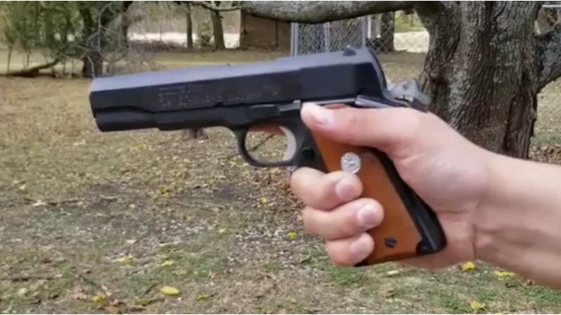 M1911A1政府型试射